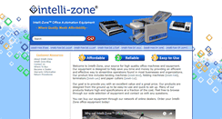 Desktop Screenshot of intelli-zone.com